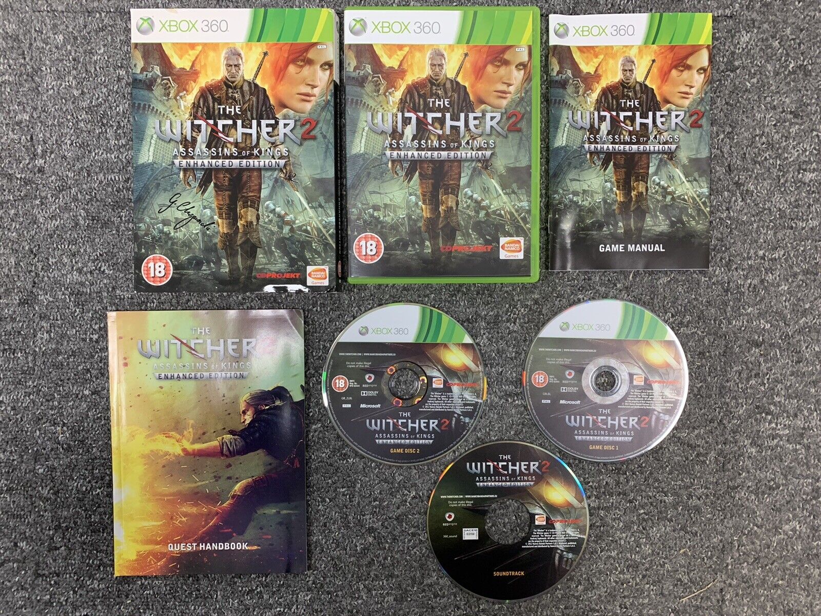  The Witcher 2: Assassins Of Kings - Enhanced Edition - Xbox 360  : Whv Games: Video Games