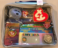 Vintage TY Beanie Babies Official Club Kit PLATINUM Edition Original Tags Coin