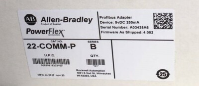 22COMMP Allen-Bradley 22-COMM-P Powerflex Profibus Adapter Module 