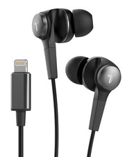 iPhone Earbuds with Microphone MFi Apple Certified Headphones w Lightning Black