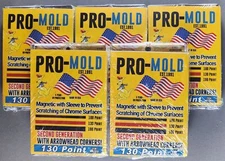 5x Pro Mold MH130SA 2nd Gen w/ Sleeve 130pt Magnetic Card Holder One Touch