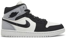Size 10.5 - Air Jordan 1 SE Mid Light Steel Grey Canvas W for sale