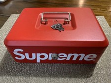 Supreme Red Lock Box FW17 With 2 Keys
