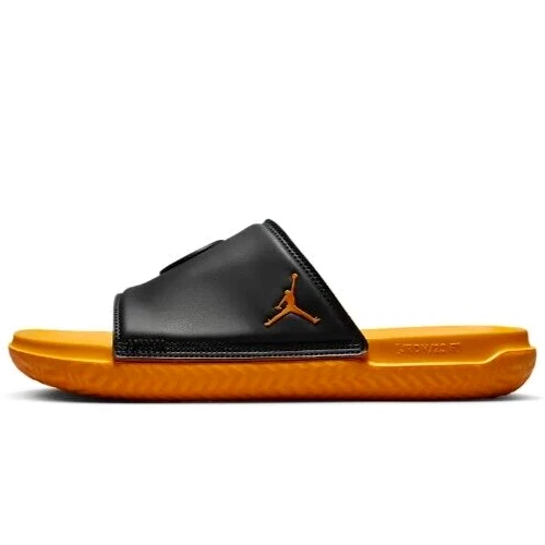 8 Nike Jordan Play Slide PSG Paris Saint Germain Uomo Nero Giallo FD2114 007
