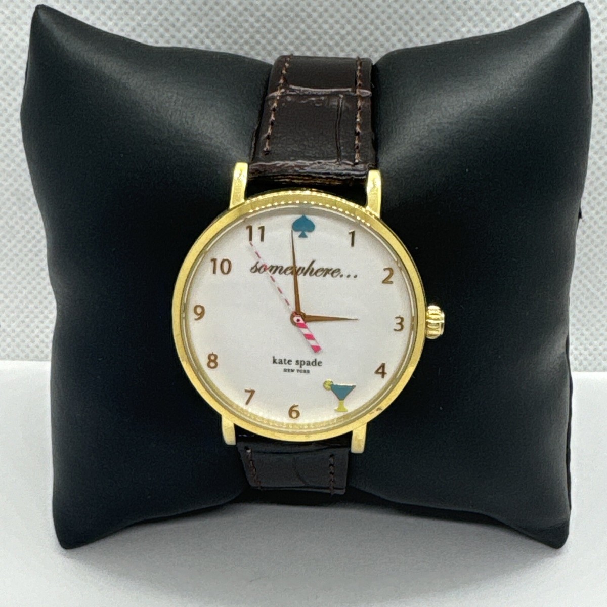 Kate Spade New York 0765 Women\'s Brown Leather Analog Dial Quartz Watch JNA466 Kate Spade New York 0765 Women main image 3