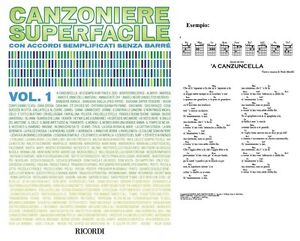 Canzoniere Superfacile 1 0 Canzoni Testi E Accordi Semplificati Senza Barre Ebay