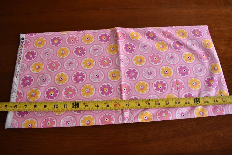 30" de largo, pétalos de flores en algodón rosa, Moda/Me & My Sisters/Hubba Hubba, N3224 Foto 3 de 4