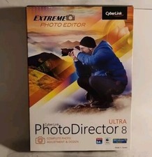 CYBERLINK PHOTO DIRECTOR 8 ULTRA FOR WINDOWS AND MAC NM in Box 2016 with code