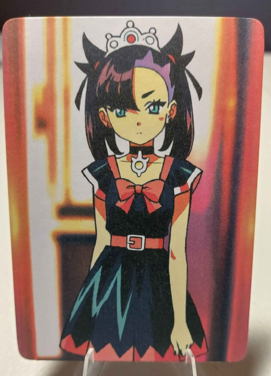 Marnie Full Art Goddess Story Pokemon Waifu Trading Card