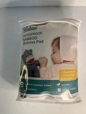 Biloban Toddler Waterproof Mattress Pad for Bassinet, Newborn, Children, Baby