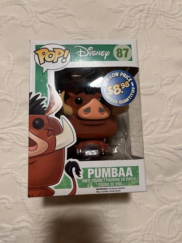 New in Box Disney Pumbaa Funko Pop (#87)