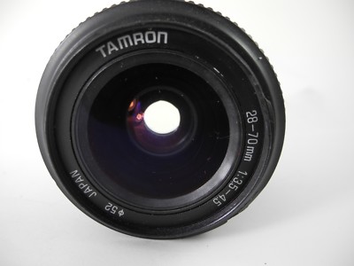 Tamron 28-70mm f/3.5-4.5 CF Macro 2-Touch Lens (Requires Adaptall)
