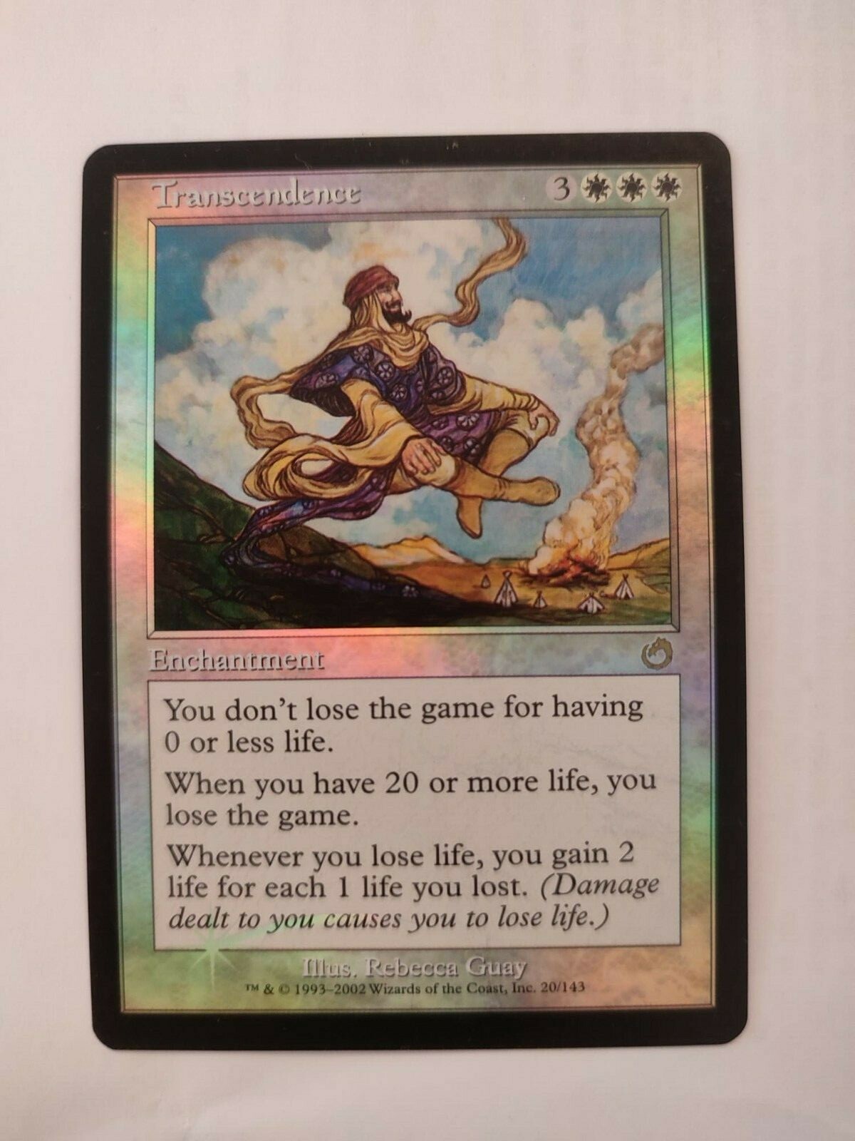 MTG FOIL TORMENT TRANSCENDENCE NM MAGIC THE GATHERING WHITE ENCHANTMENT RARE