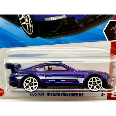 2025 HOT WHEELS MAINLINE CASE K CUSTOM 18 FORD MUSTANG GT Mustang