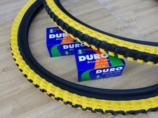 26x1.95 Black Yellow Bicycle Knobby Tires And Tubes Mountain Bike 26 New 26x1.95 Black Yellow Bicycle Knobby Tires And Tubes Mountain Bike 26 New
