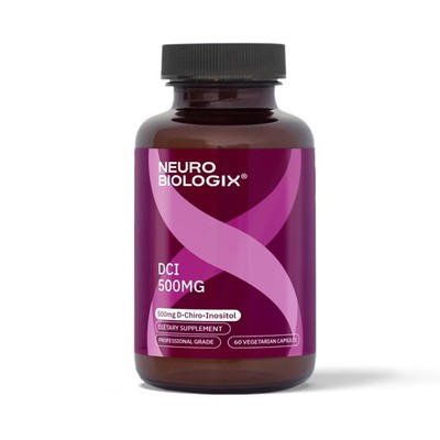 D Chiro Inositol 500mg Supplement 60 Vegetable Capsules Energy Balance