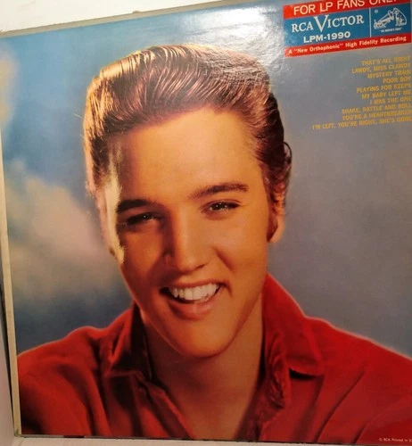 Elvis Presley - For LP Fans Only - Original First Pressing 1959 Mono Rare Vtg