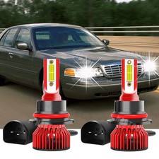 9007 For Ford F-150 1987-2011 LED Headlight Bulbs Kit 6000K White