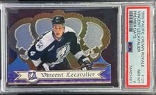 1999-00 Pacific Crown Royale #129 Vincent Lecavalier Premiere Date #/73 PSA 8 MT