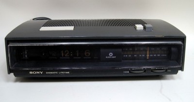 VTG Working Sony TFM-C660W Digimatic Litetime FM/AM Digital Clock Alarm Radio