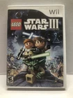 Lego Star Wars 3 Clone Wars - Nintendo Wii - Complete w/ Manual - Free Ship