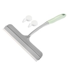 Tergi glass window wiper shower with 2 hooks, 255mm, blue