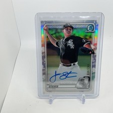 Jonathan Stiever 2020 Bowman Chrome #CPA-JS 1st Prospect Auto Refractor /499