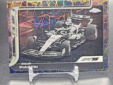 Oscar Piastri #78 Laser Refractor F1 Topps Chrome 2025 Formula 1