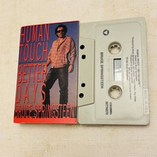 Human Touch Single by Bruce Springsteen Cassette Tape 1992 Columbia USA Tested