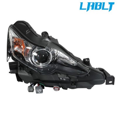 LABLT Passenger Side Headlight For 2014 2015 2016 Lexus IS HID/Xenon Single Lens