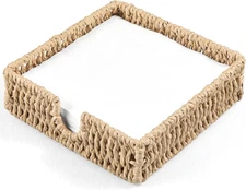 Napkin Holder for Table, Woven Paper Rope Napkin Holders For Paper Napkins, Wick