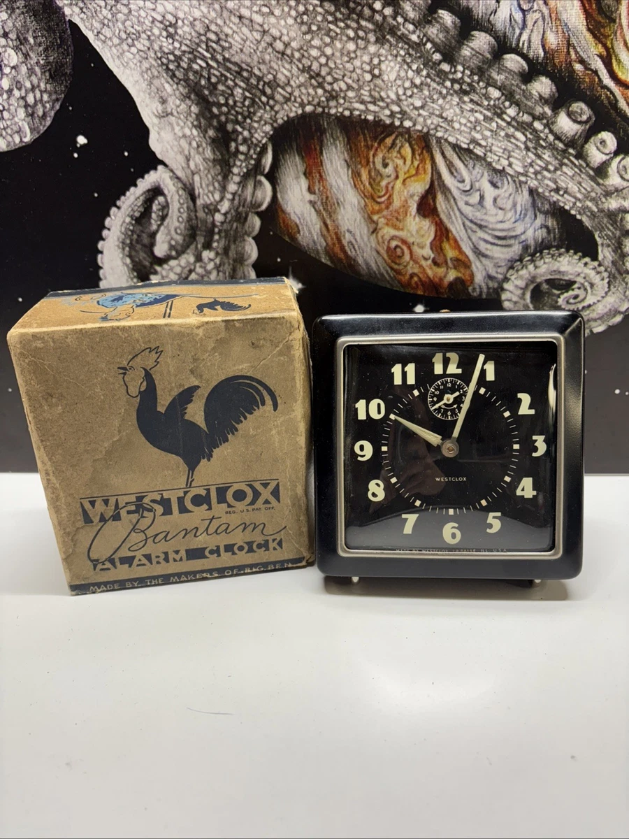 Westclox In Collectible Alarm Clocks (1970-Now) for sale | eBay