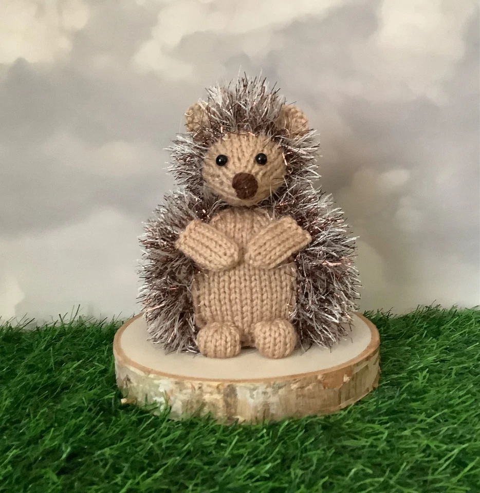 HEDGEHOG Chocolate orange cover knitting pattern only