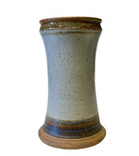 Studio Art Pottery Stoneware Container Utensils Paintbrush Organize Earth Tones