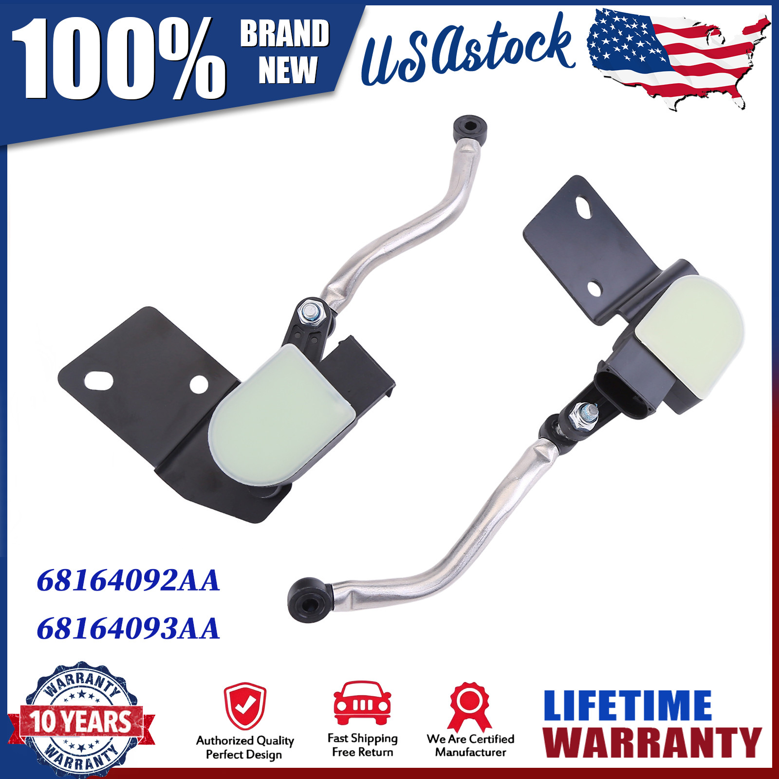 For Dodge Durango/Jeep Grand Cherokee 2011-15 Front Ride Leveling Height Sensor