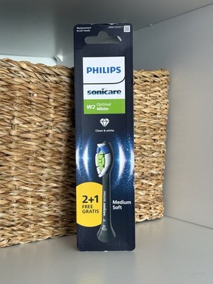 Philips Sonicare Aufsteckbürsten W2 OptimalWhite schwarz, 3 St