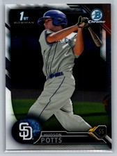 2016 Bowman Draft #BDC-52 Hudson Potts Chrome *ZB