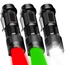 Mini Green/Red/White Light LED Flashlight UV ...