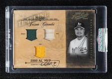 2004 Playoff Prime Cuts II Timeline Material Trio 2/25 Jason Giambi #TL-44 ow6