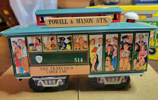 VTG - Powell  Mason Sts. San Francisco Cable Car Tin Toy in Box
