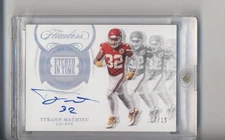 2020 PANINI FLAWLESS FOOTBALL #ET-TMA TYRANN MATHIEU AUTO /15 ETCHED IN TIME