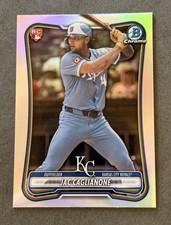 2026 Bowman Chrome Jac Caglianone Red Rookie Refractor #75 Royals Rc