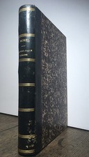 Médecine MOREL Traité d'HISTOLOGIE humaine 1864 - 34 planches relié