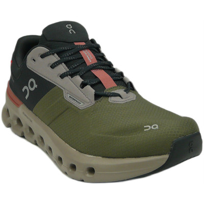 On Running Women's Cloudrunner 2 Waterproof Sneakers, Olive/Mahogany US 10.5