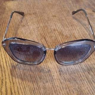 ortegol Damen Sonnenbrille Cat Eye grauer Rahmen & graue Gläser