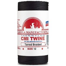 Catahoula Tarred, Braided Nylon Twine 60 1 lb