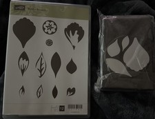 Stampin Up BUILD A BLOSSOM Stamp Set And Coordinating BLOSSOM PETALS Punch