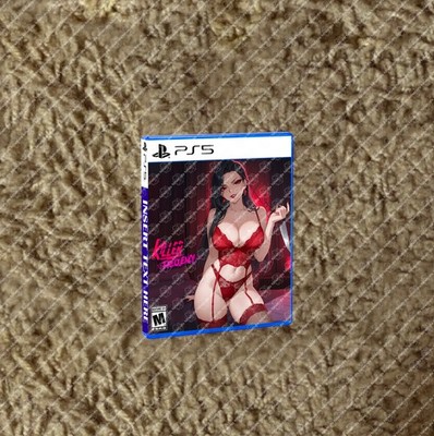 Killer Frequency PS5 CUSTOM COVER ART & CASE NO GAME