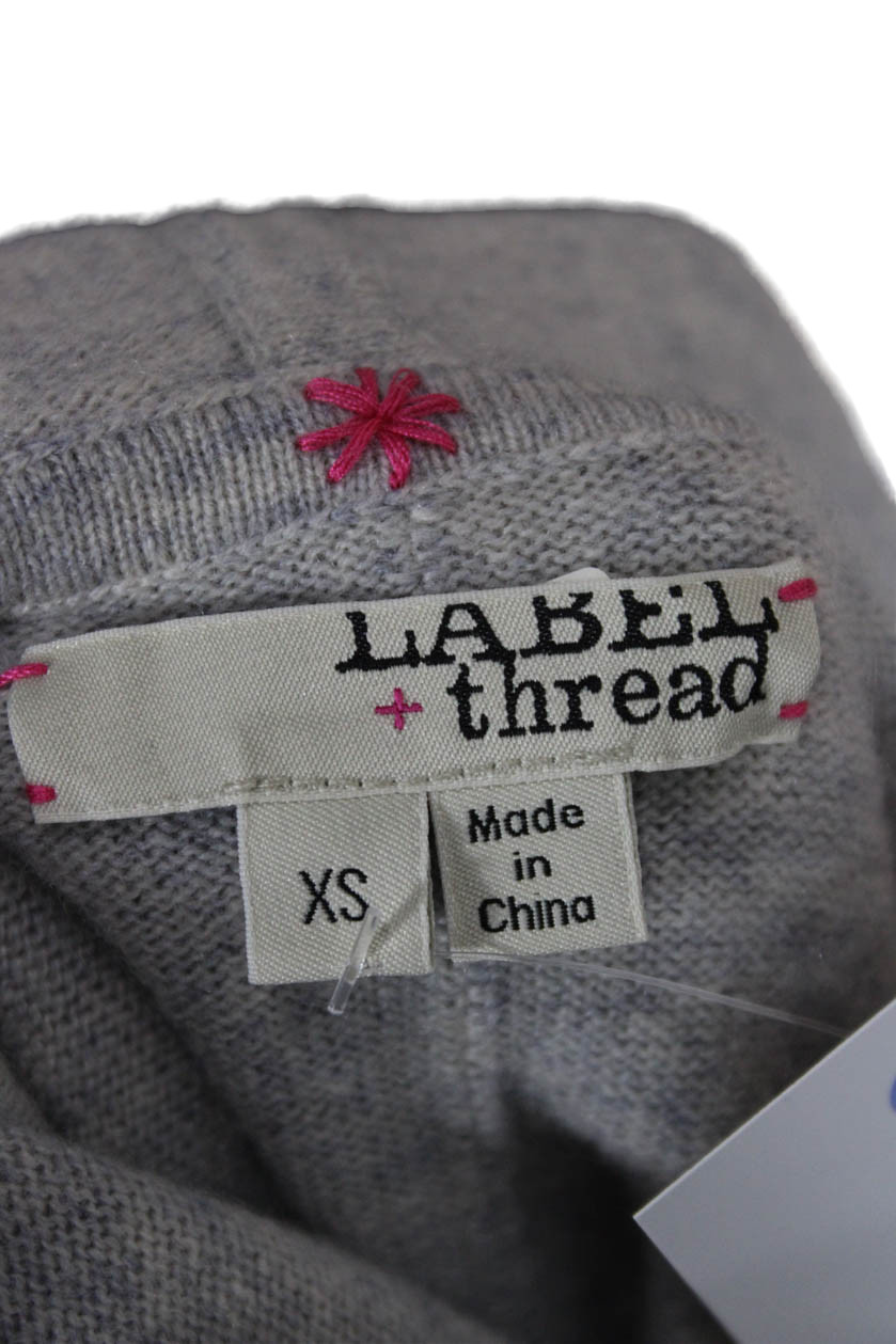 Label + Thread Womens Pullover Hoodie Cashmere Gr… - image 7