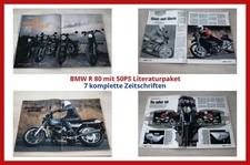 BMW R 80 mit 50PS Literaturpaket - 7 komplette Zeitschriften